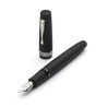 Radius Radius Settimo Penna Stilografica Nero Satinato & Rodio