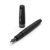 Radius Radius Settimo Penna Stilografica Nero Satinato & Rutenio