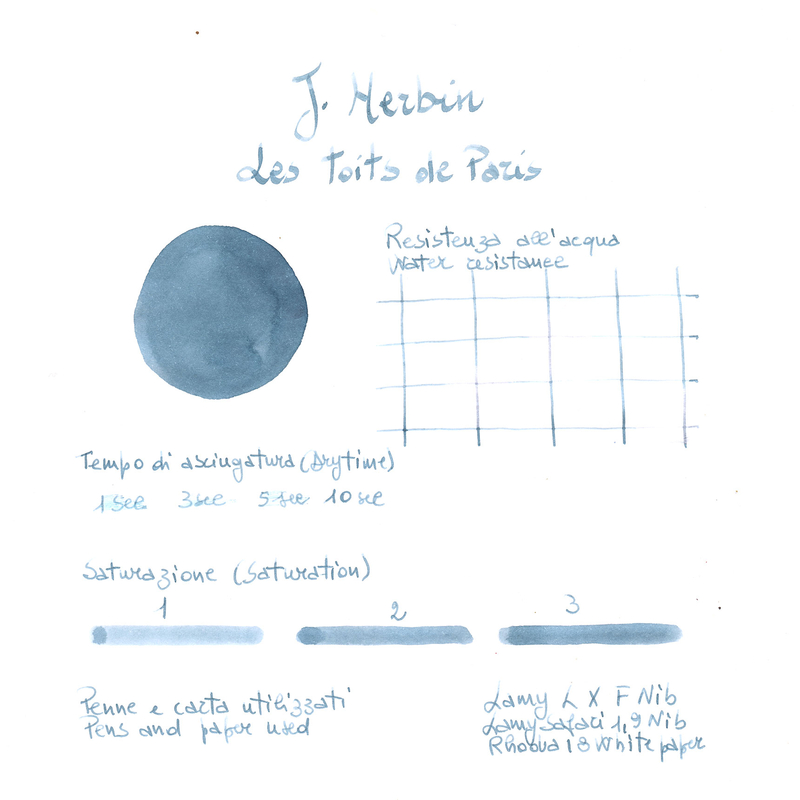 J. Herbin Herbin Paris Collection Les Toits De Paris Ink Bottle 30 ml