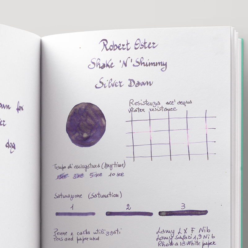 Robert Oster Robert Oster Shake 'N' Shimmy Silver Dawn Inchiostro 50 ml