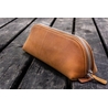Galen Leather Galen Leather XLarge Zipper Pencil Case Crazy Horse Tan