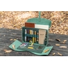 Galen Leather Galen Leather Writer's Medic Bag Crazy Horse Forest Green