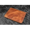 Galen Leather Galen Leather Zippered Writer's Bank Bag Crazy Horse Tan