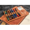 Galen Leather Galen Leather Zippered Writer's Bank Bag Crazy Horse Tan