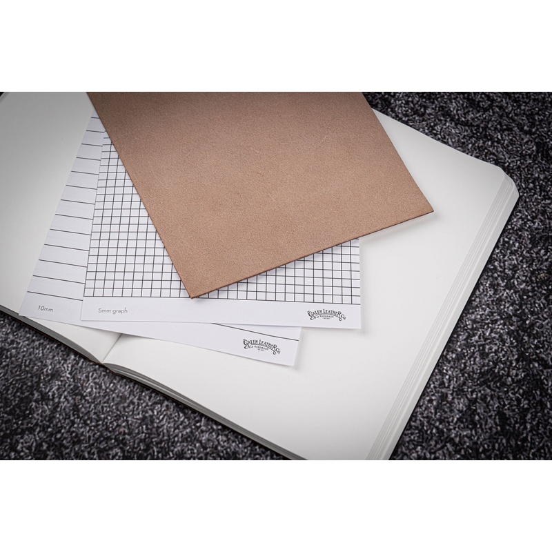 Galen Leather Galen Leather Notebook A5 Carta Tomoe River Crazy Horse Brown