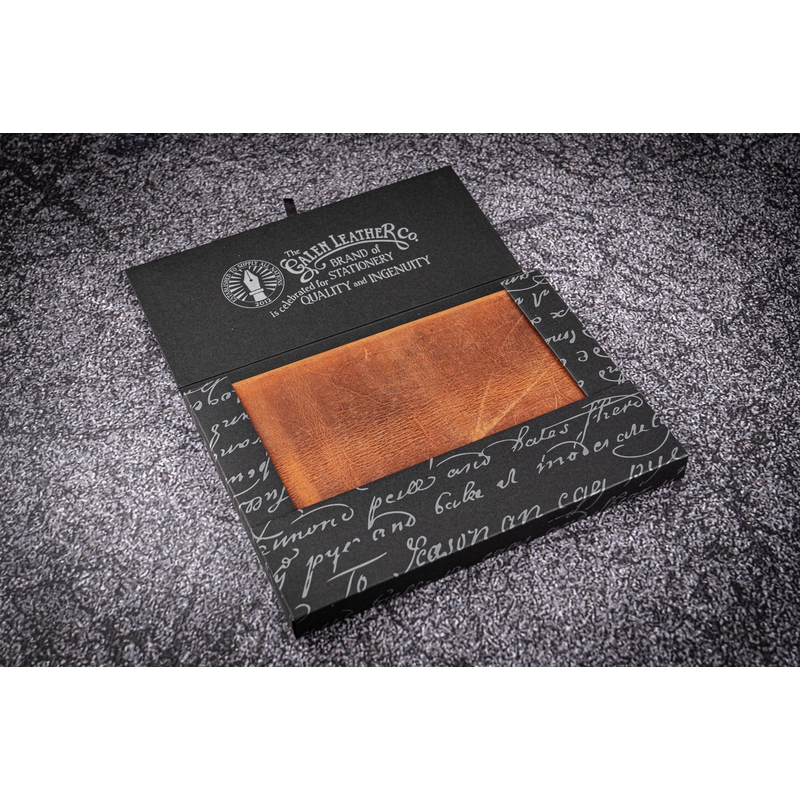 Galen Leather Galen Leather Notebook A5 Tomoe River Paper Crazy Horse Brown