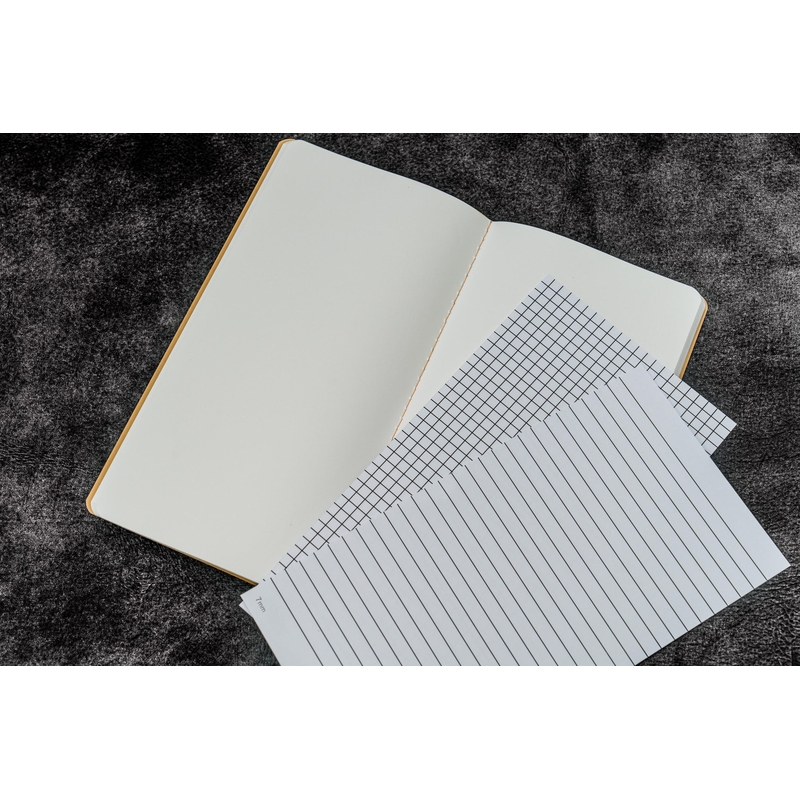 Galen Leather Galen Leather Everyday Book Set di 3 Quaderni Regular Size Carta Tomoe River
