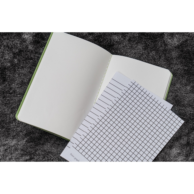 Galen Leather Galen Leather Everyday Book Set di 3 Quaderni Pocket Size Carta Tomoe River