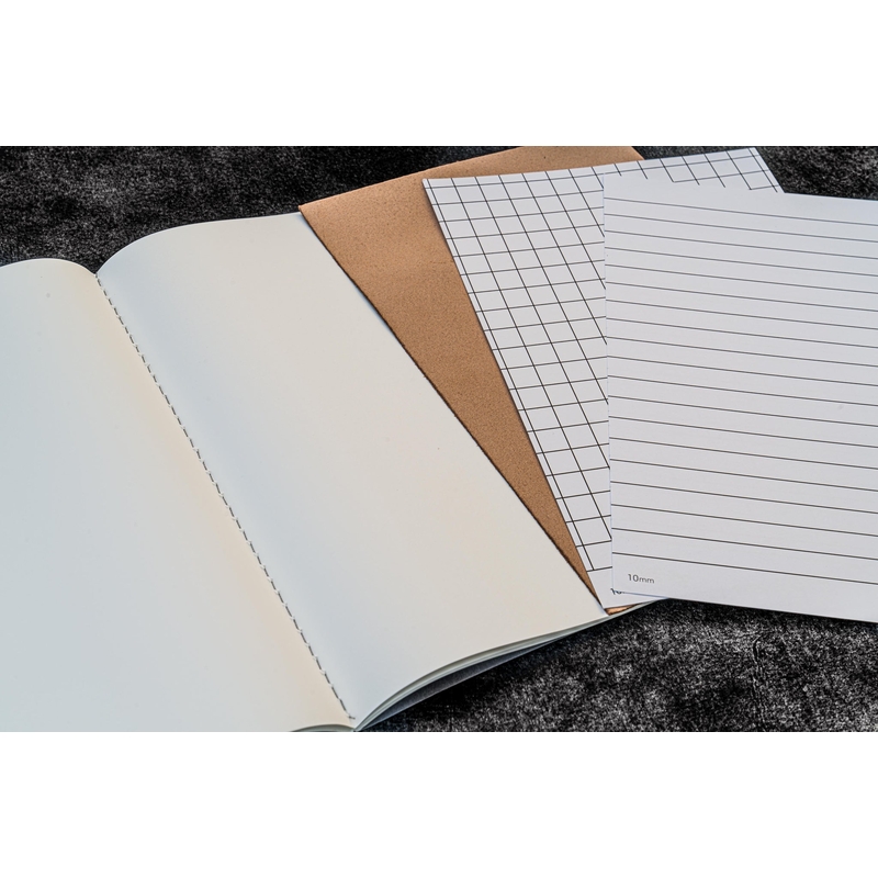 Galen Leather Galen Leather Everyday Book Set di 3 Quaderni A5 Carta Tomoe River