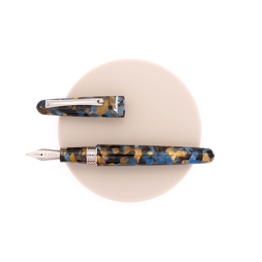 Montegrappa Elmo 01 Fountain Pen Samarkand Blue Special Edition