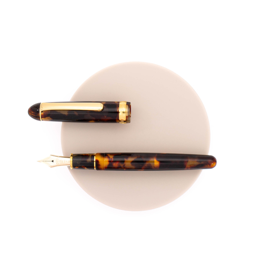 Platinum 3776 Century Celluloid Fountain Pen Tortoise
