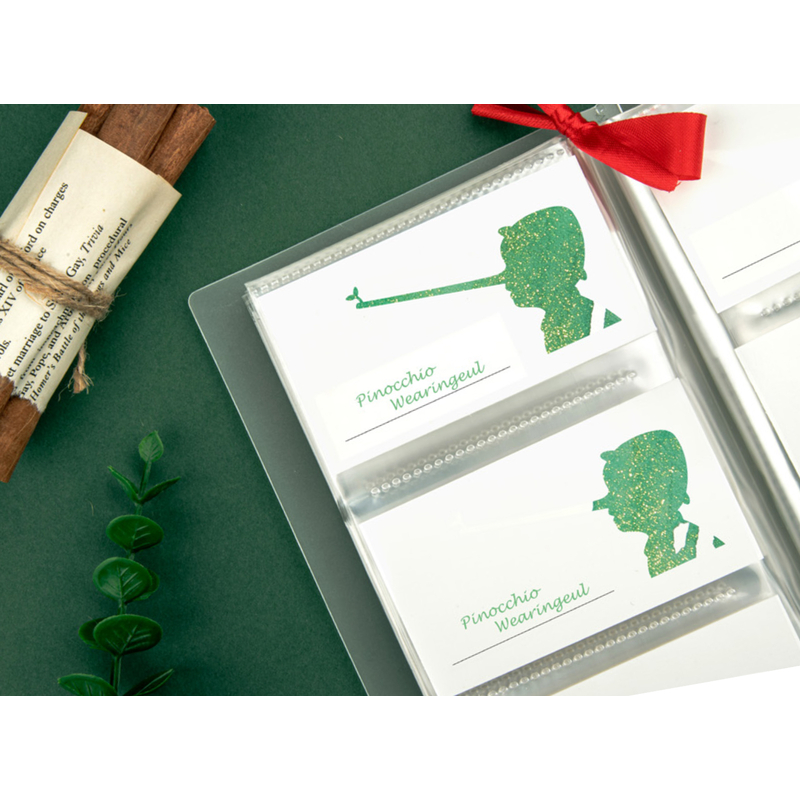 Wearingeul Wearingeul Pinocchio Ink Swatch Card