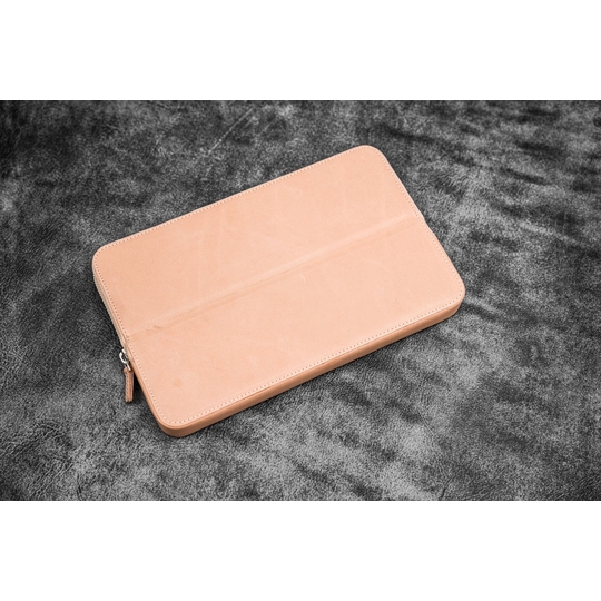 Galen Leather Magnum Opus 12 Slots Pen Case Undyed Leather