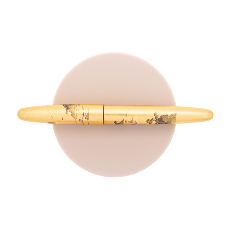 Wancher Wancher Dream Pen Rising Sun Maki-e Penna Stilografica Sansui