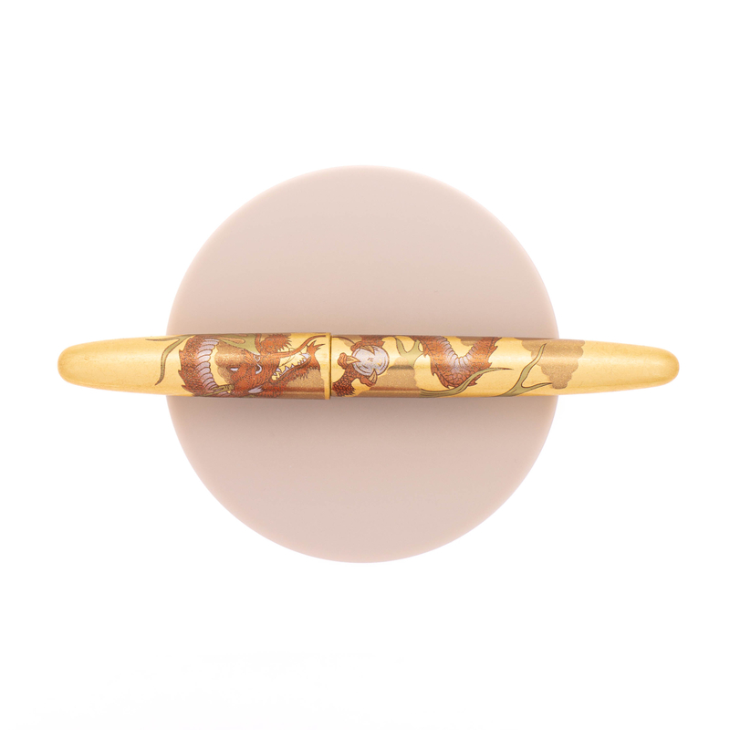 Wancher Wancher Dream Pen Rising Sun Maki-e Penna Stilografica Dragon