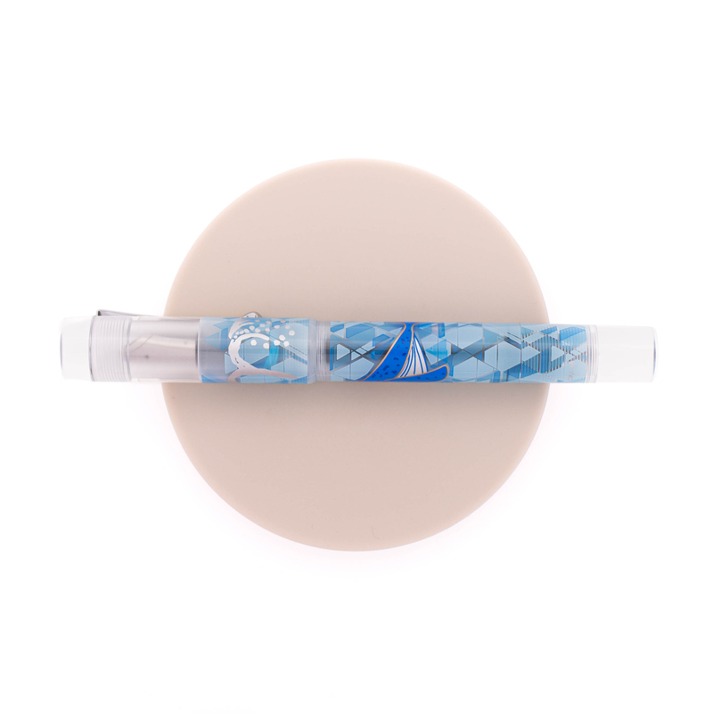 Opus 88 Opus 88 Demonstrator Fountain Pen Blue Whale
