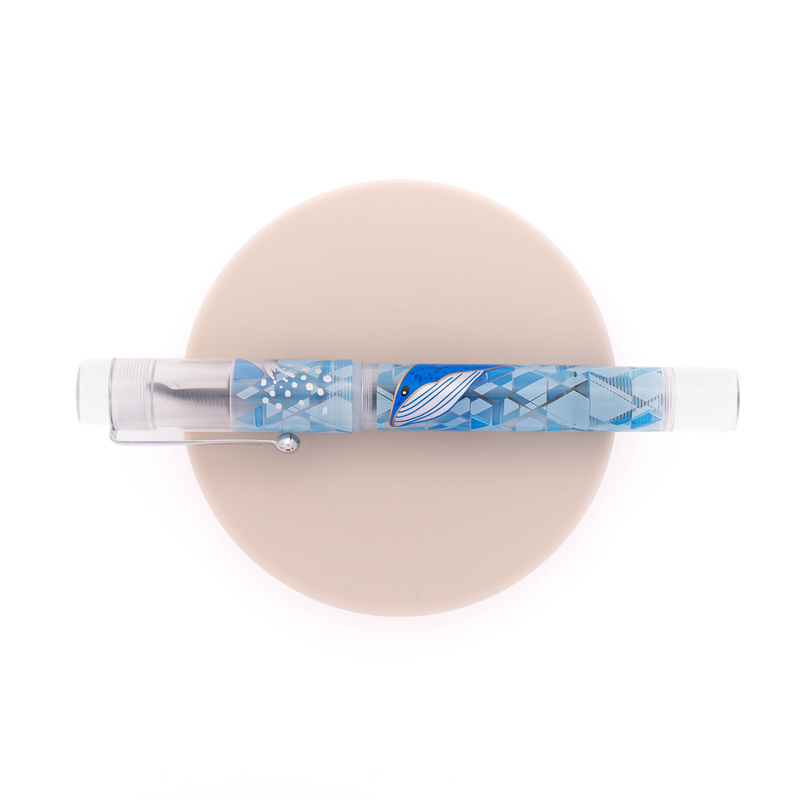 Opus 88 Opus 88 Demonstrator Fountain Pen Blue Whale