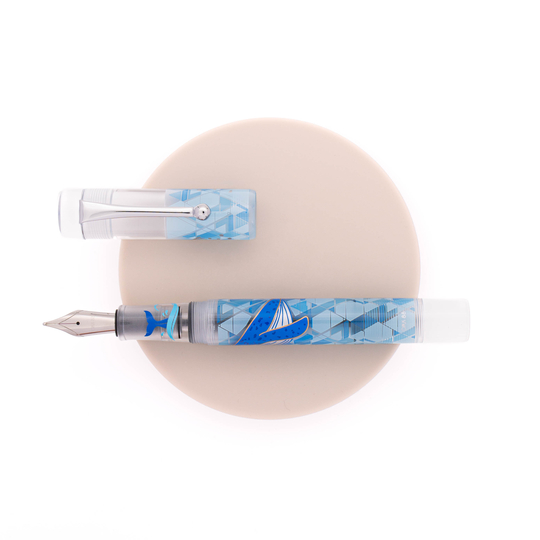 Opus 88 Demonstrator Fountain Pen Blue Whale