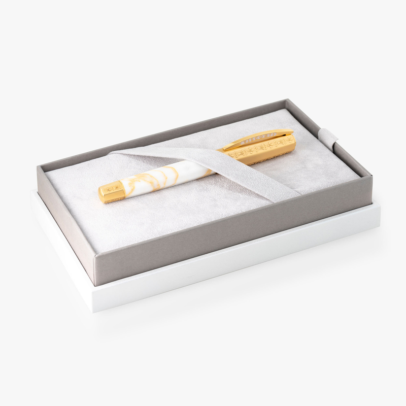 Visconti Visconti Il Magnifico Penna Stilografica Calacatta Gold Edizione Limitata