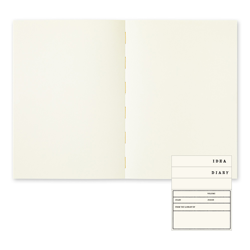 MD Paper MD Paper Notebook Thick A5 Blank