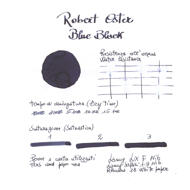 Robert Oster Blue Black Inchiostro 50 ml