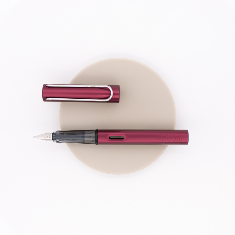 Lamy AL-star Fountain Pen Black Purple