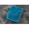 Galen Leather Galen Leather Zippered 10 Slots Pen Case Crazy Horse Ocean Blue