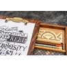Galen Leather Galen Leather Sketchbox in Legno di Noce