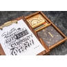 Galen Leather Galen Leather Sketchbox in Legno di Noce