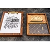 Galen Leather Galen Leather Wooden Sketchbox Walnut