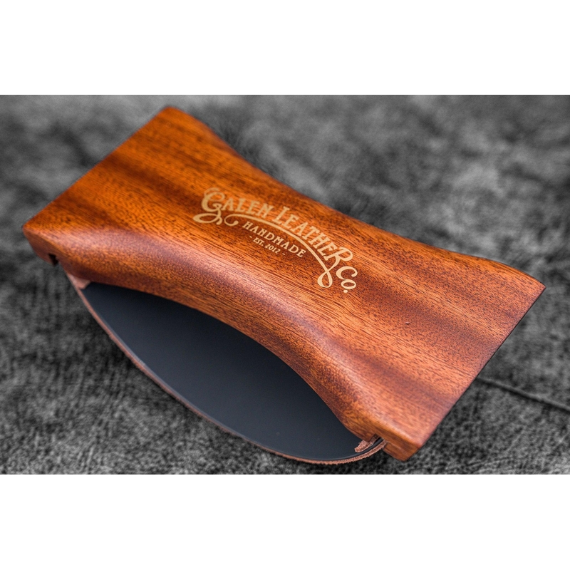 Galen Leather Galen Leather Tampone per Carta Assorbente in Legno di Mogano