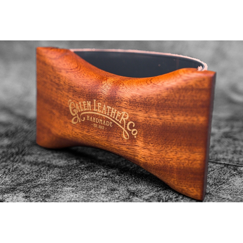 Galen Leather Galen Leather Tampone per Carta Assorbente in Legno di Mogano