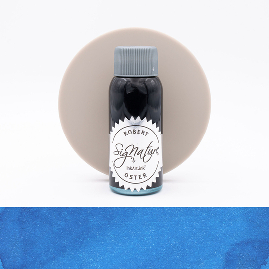 Robert Oster Shake 'N' Shimmy Blue Moon Ink Bottle 50 ml