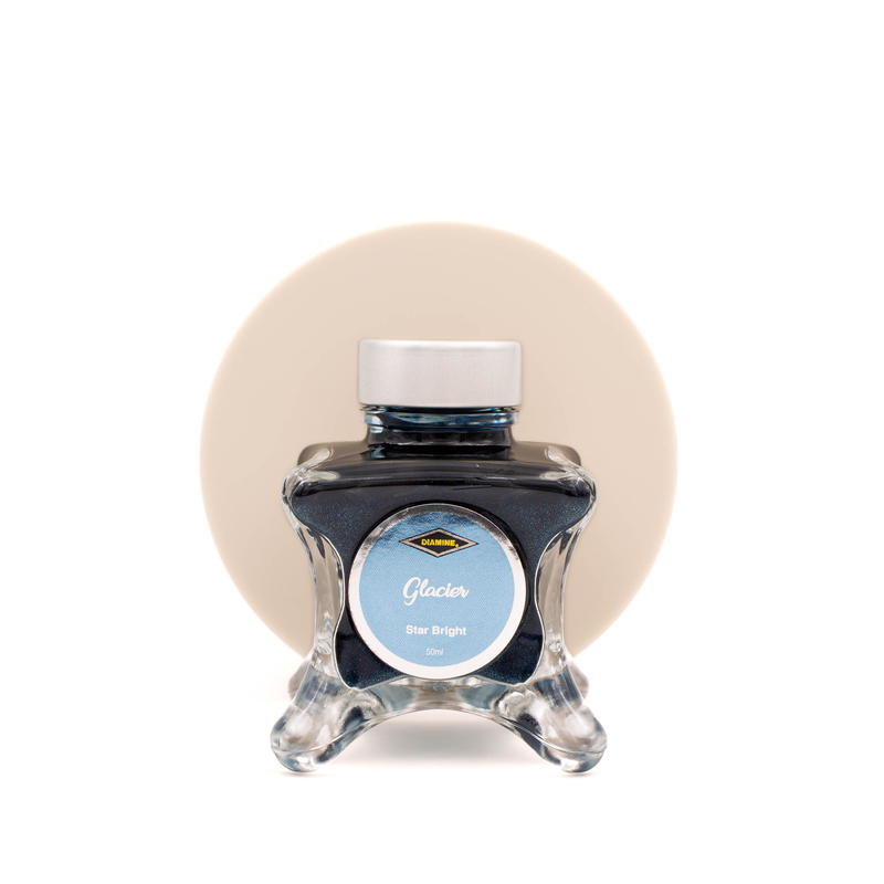 Diamine Diamine Inkvent Glacier Ink Bottle 50 ml Purple Edition Star Bright