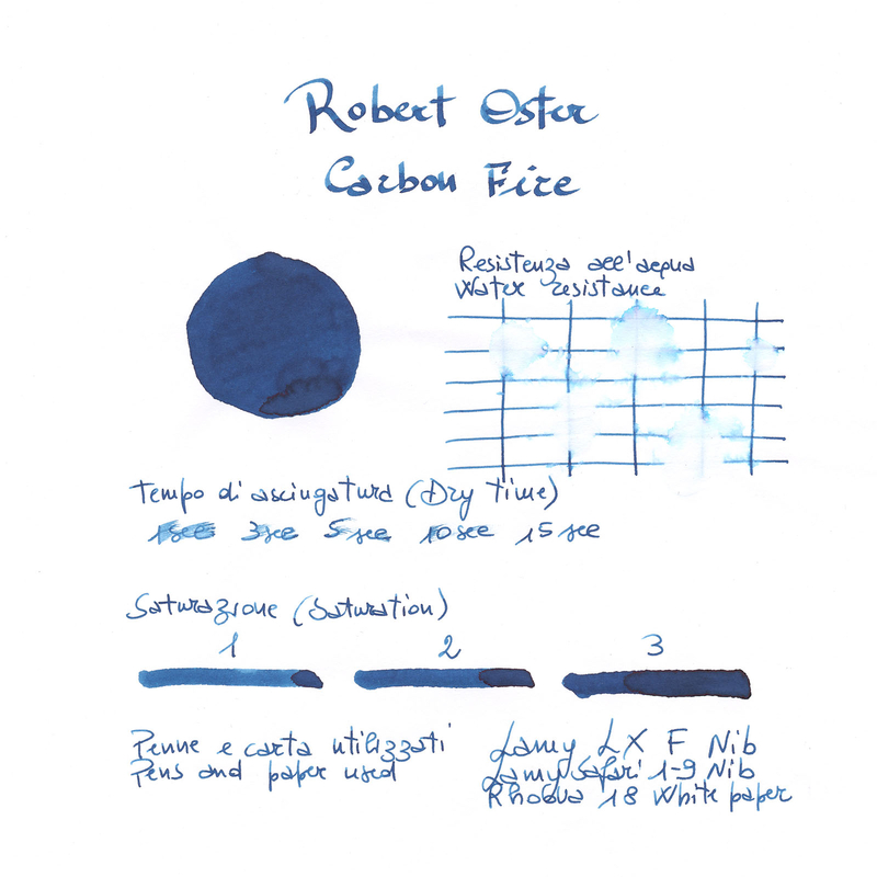 Robert Oster Carbon Fire Ink Bottle 50 ml