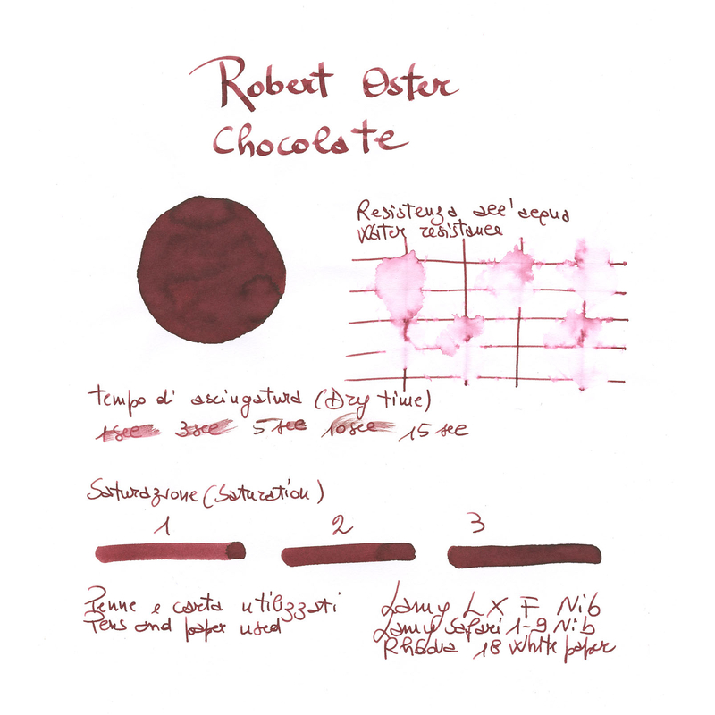Robert Oster Chocolate Ink Bottle 50 ml
