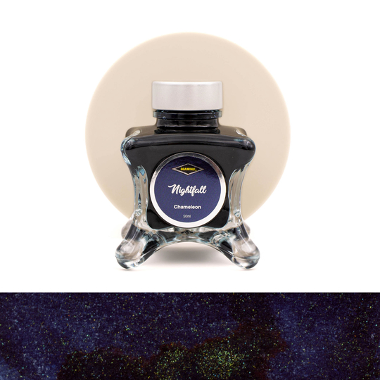 Diamine Inkvent Nightfall Ink Bottle 50 ml Purple Edition Chameleon