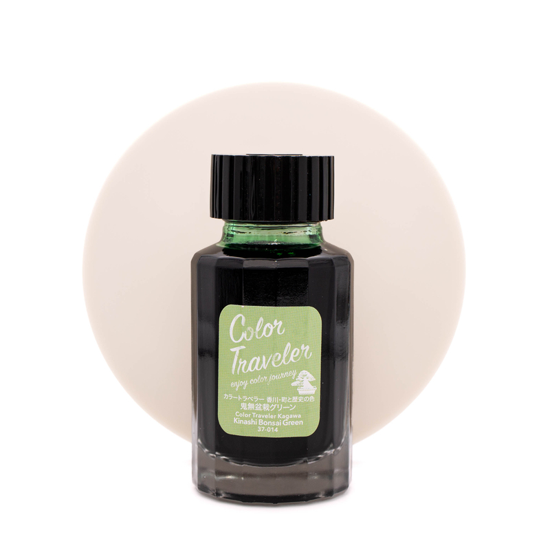 Color Traveler Color Traveler Kinashi Bonsai Green Inchiostro 30 ml