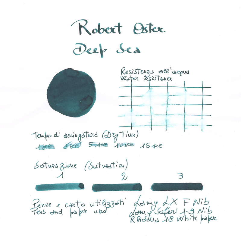 Robert Oster Deep Sea Inchiostro 50 ml