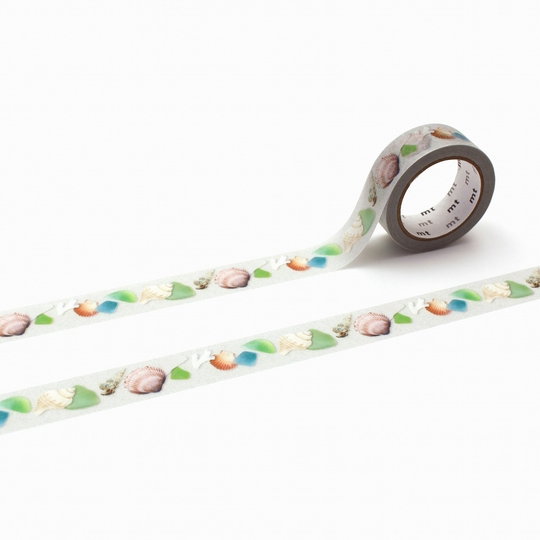 MT Ex Washi Tape Vetri di Mare e Conchiglie