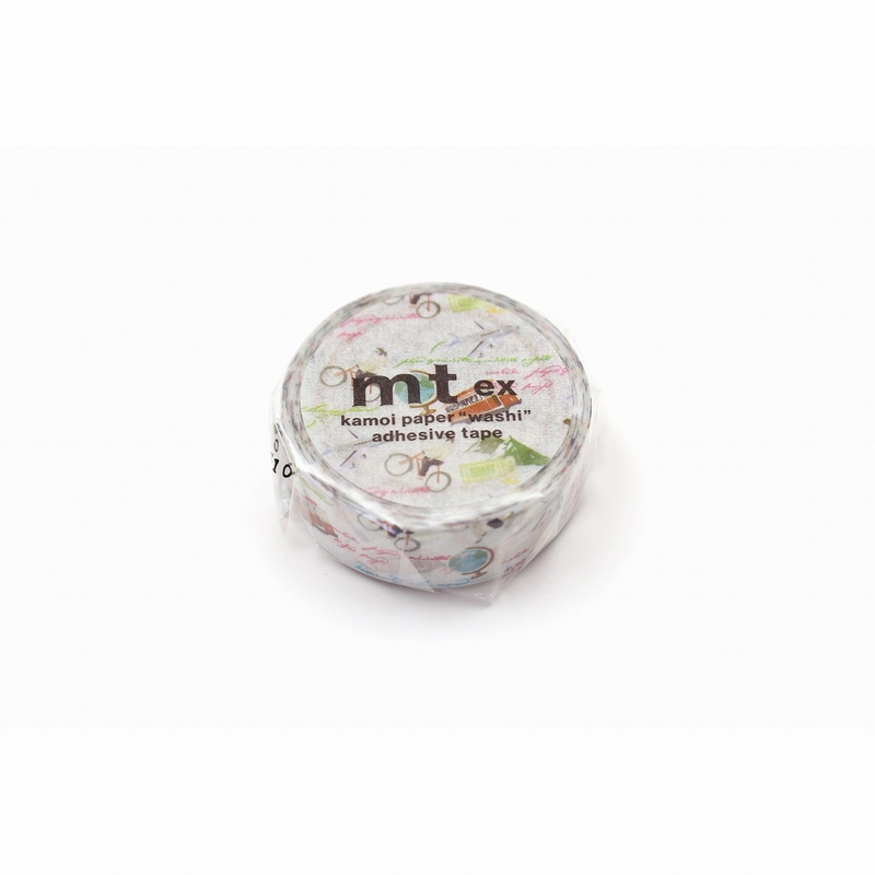 MT Masking Tape MT Ex Washi Tape World Words and Illustrations