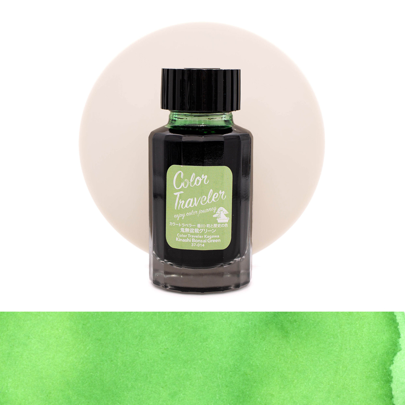 Color Traveler Color Traveler Kinashi Bonsai Green Inchiostro 30 ml