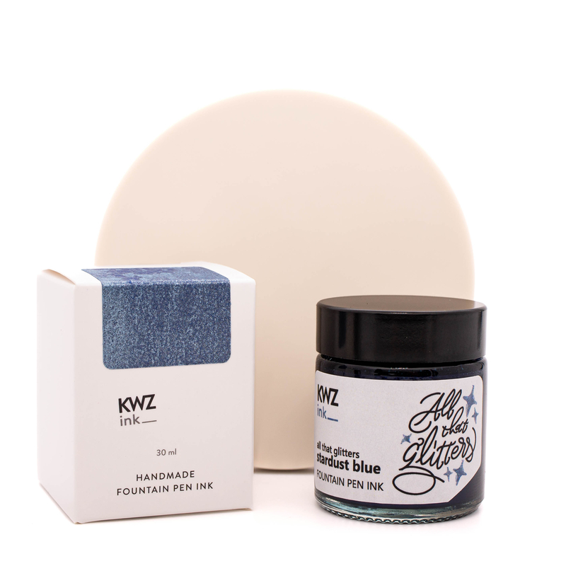 KWZ Ink KWZ All That Glitters Stardust Blue Ink Bottle 30 ml