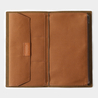 Traveler's Company Traveler's Factory Cotton Zipper Case Regular Size Marrone