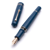Leonardo Officina Italiana Leonardo Momento Zero Grande 2.0 L'Arte del Guillochè Penna Stilografica Iris Blue & Oro Rosa