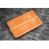 Galen Leather Galen Leather Magnum Opus Portapenne in Pelle 12 Posti Crazy Horse Honey Ochre