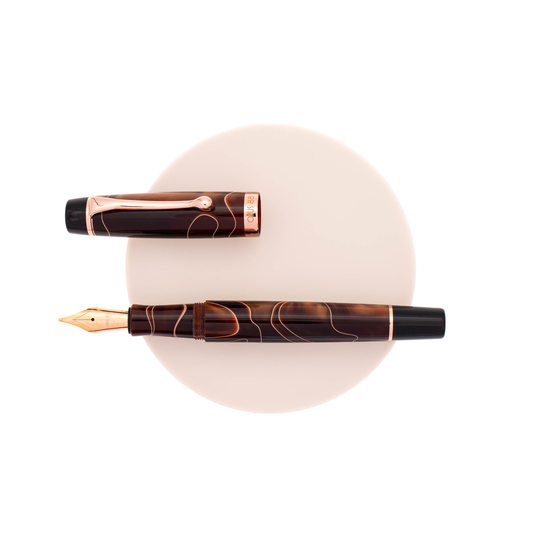 Opus 88 Harmony Fountain Pen Brown