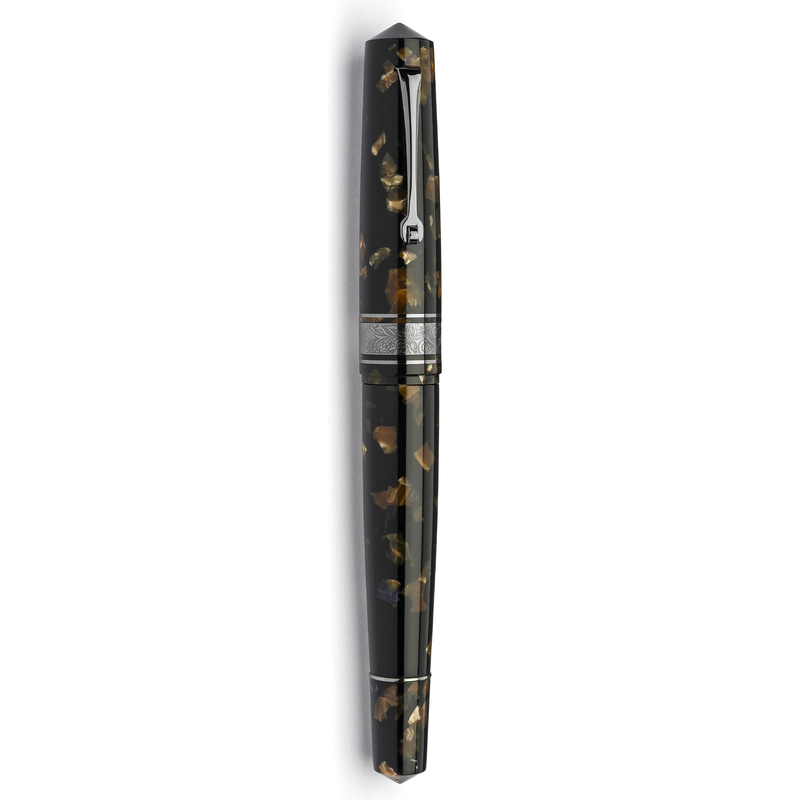 Leonardo Officina Italiana Leonardo Cinquantesimo Fountain Pen Federico & Ruthenium Limited Edition
