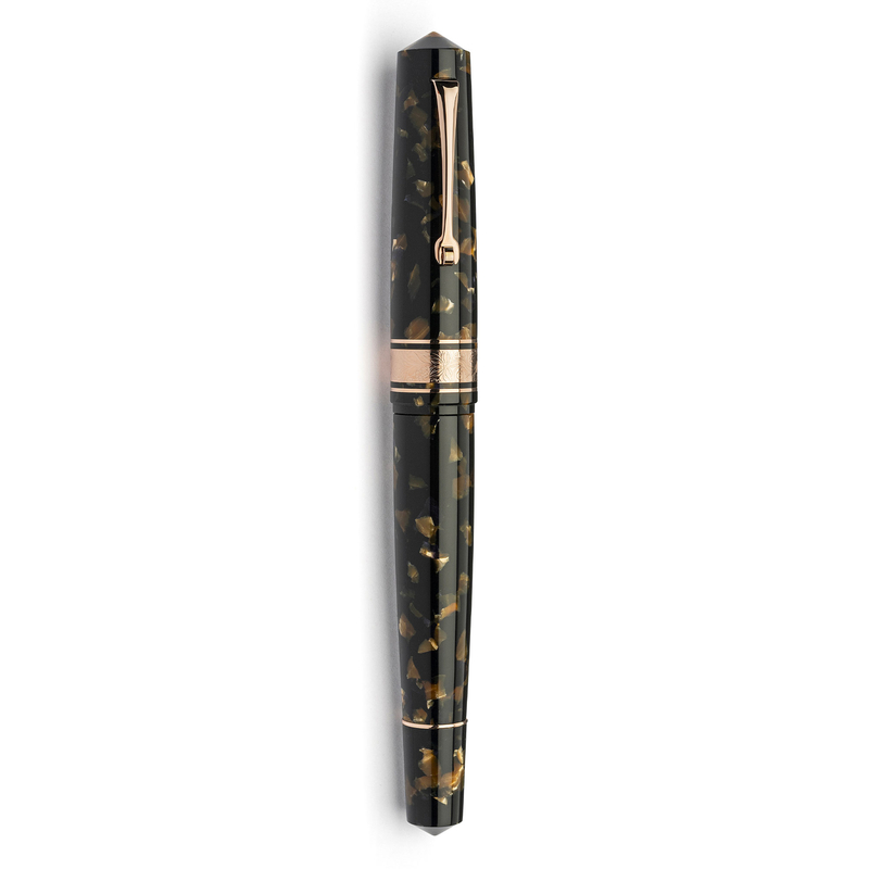 Leonardo Officina Italiana Leonardo Cinquantesimo Penna Stilografica Federico & Oro Rosa Edizione Limitata