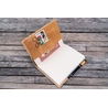 Galen Leather Galen Leather Cover A5 in Pelle Crazy Horse Honey Ochre